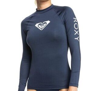 NWT! Roxy Beach Classics Long Sleeve Swimsuit Cover Up Rash Guard Shirt NEW!